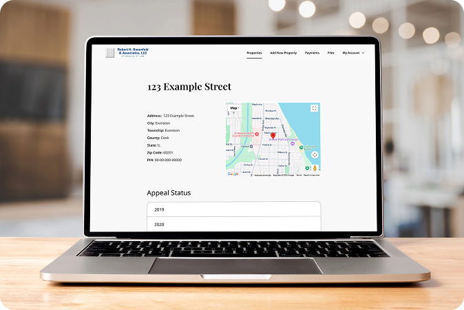Client Portal Laptop